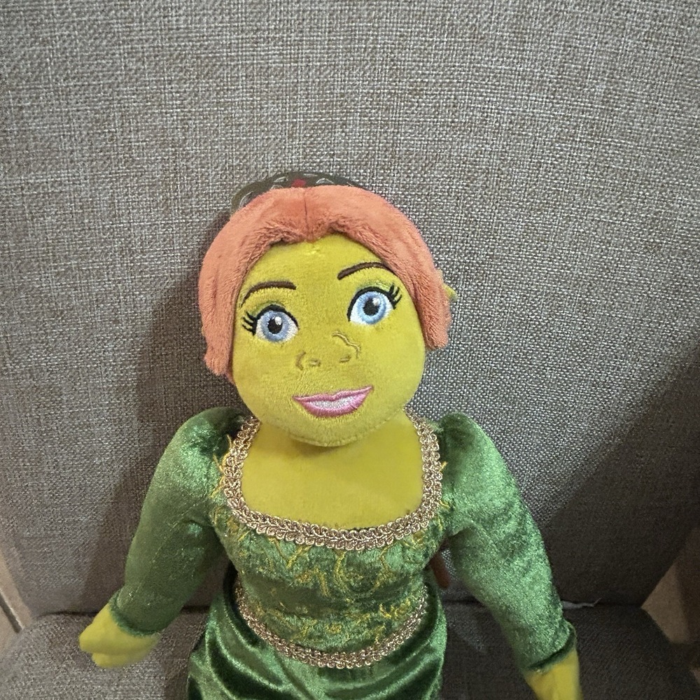 16" Plush 2016 Princess Fiona Ogre Shrek 4-D Dreamworks 2016 Doll Toy RARE HTF